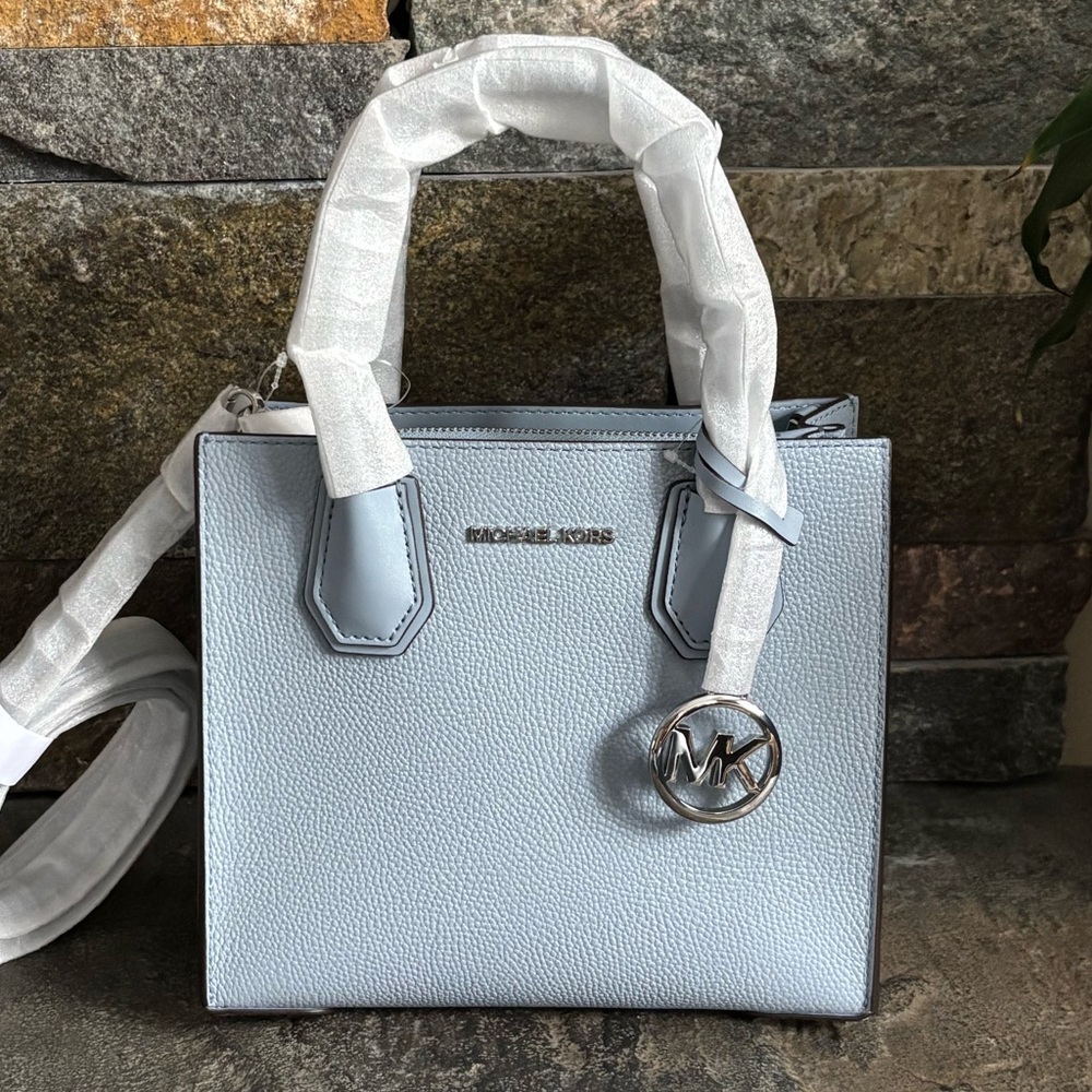 NWT Michael Kors Mercer Medium Messenger Tote Satchel Crossbody - Picture 13 of 14